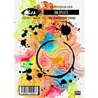 Visible Image Ink Splats A6 Stamp Set (VIS-INK-01)