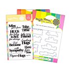 Waffle Flower Paper Hug Sentiments Combo