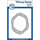 Whimsy Stamps Connected Oval Frame Die