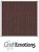 CraftEmotions linnenkarton 10 vel koffie 27x13