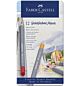 Aquarelpotlood Faber-Castell Goldfaber etui 12 stuks