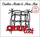 Crealies Masks & More Mini no. 119 twijgen 107x97 mm