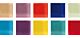 Soft glasmozaïekstenen mix bont 2x2cm (ca.140 st.) blik 500g