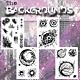 Studio EELZ Clear Stamps Complete Collectie (4 clear stamps) The Backgrounds 