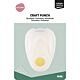 Vaessen Creative Figuurpons mini 1 cm cirkel