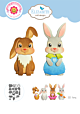ECD Spring Awakening Die Bunny 