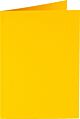 Papicolor dubbele kaart staand A6 105x148mm dottergeel (910)