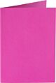 Papicolor dubbele kaart staand A6 105x148mm felroze (912)