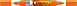 Molotow - One4All Twin Marker Neon Orange Fluo
