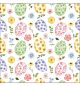 Servet 33x33cm Easter eggs and flowers