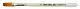 Silver Brush Ultra Mini® GOLDEN SYNTHETIC with COMFORT GRIP® HANDLE Lettering Short maat 5/0