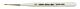 Silver Brush Ultra Mini® GOLDEN SYNTHETIC with COMFORT GRIP® HANDLE Shader Short maat 10/0