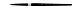 Silver Brush Black Velvet® serie 3000S Round Short maat 8