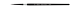 Silver Brush Black Velvet® serie 3000S Round Short maat 0