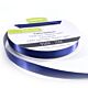 Vaessen Creative Satijnlint dubbel 9 mm Donkerblauw