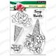 Penny Black FLOWER SCOOPS ( CLEAR STAMPS)