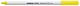 edding-4600 textielpen neon geel  1ST 1 mm