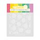 Waffle Flower Strawberries Background Stencil   