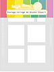 Waffle Flower Crafts Postage Collage A6 Blocks Stencil 