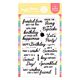 Waffle Flower Hey Cupcake Sentiments Stamp Set 