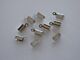 Koordsluiting klem met oog 5x11mm platinum 10 ST