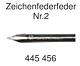tekenpen nr. 2