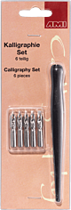 Calligraphie Set A. 6 dlg.
