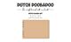 Dutch Album Art A5 MDF Album w/ Ring Binder - Landscape