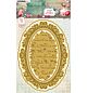 JMA Hot Foil Cutting Die Romantic Frame Sending You Love nr.14