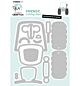 CCL Cutting Die Accessoires Tractor Friendz nr.995