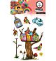 ABM Clear Stamp A bird mansion Art by Marlene nr.815