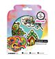 ABM Cling Rubber Stamp Ornament trio Art by Marlene nr.819