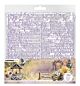 JMA Acetate Sheets White & dark purple Growing & Blooming nr.14