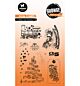 SL Clear Stamp Santa toy factory Grunge Collection nr.843