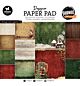 SL Die-cut Paper Pad Background paper Grunge Collection nr.328