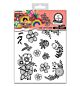 ABM Rub ons Lovely prints, BLACK Art by Marlene nr.05