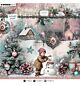 JMA Collage Paper Pad Backgrounds & Elements Christmas Blush nr. 391