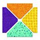 Sizzix Bigz Die - Triangles 1 1/2 H x 2 1/2 W Unfinished 