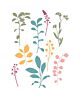 A5 Clear Stamps Set 9PK Fine Stems 01 by 49 and Market (666809)
