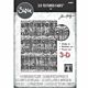 Sizzix 3D Texture Fades Embossing Folder Typewriter Large A5 by Tim Holtz (666885)