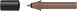 Molotow - Sketcher Cartridge Round Chestnut M135