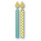 Memory Box Wrapper Candles craft die    