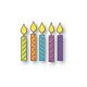 Memory Box Jolly Candles craft die    