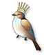 Memory Box Regal Bird craft die    