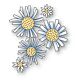Memory Box Fringe Flowers craft die    