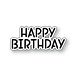 Memory Box Happy Birthday Marker Script craft die  