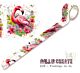 Washi Tape 25mm 10m Flamingo Go Go (AALL-MT-098)