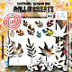 Stencil 177 Autumny Falls (AALL-PC-177)