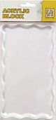 Acrylic Block 160x90x8 