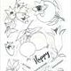Altenew Happy Pomegranates Stamp Set